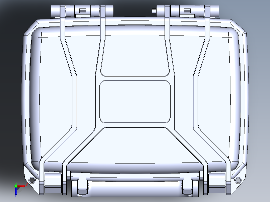 旅行箱(7)俯视图