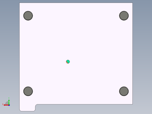 某家用汽车A柱1+1塑胶模具后视缩略图