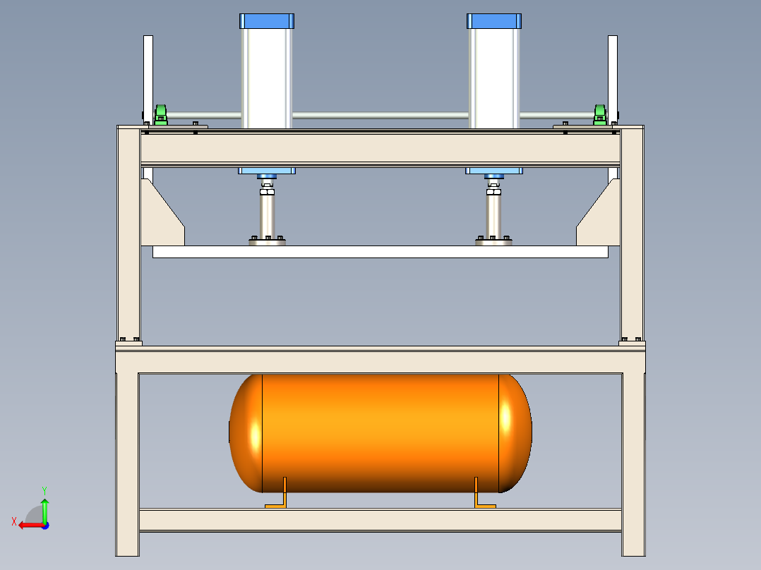 气压床SW后视图