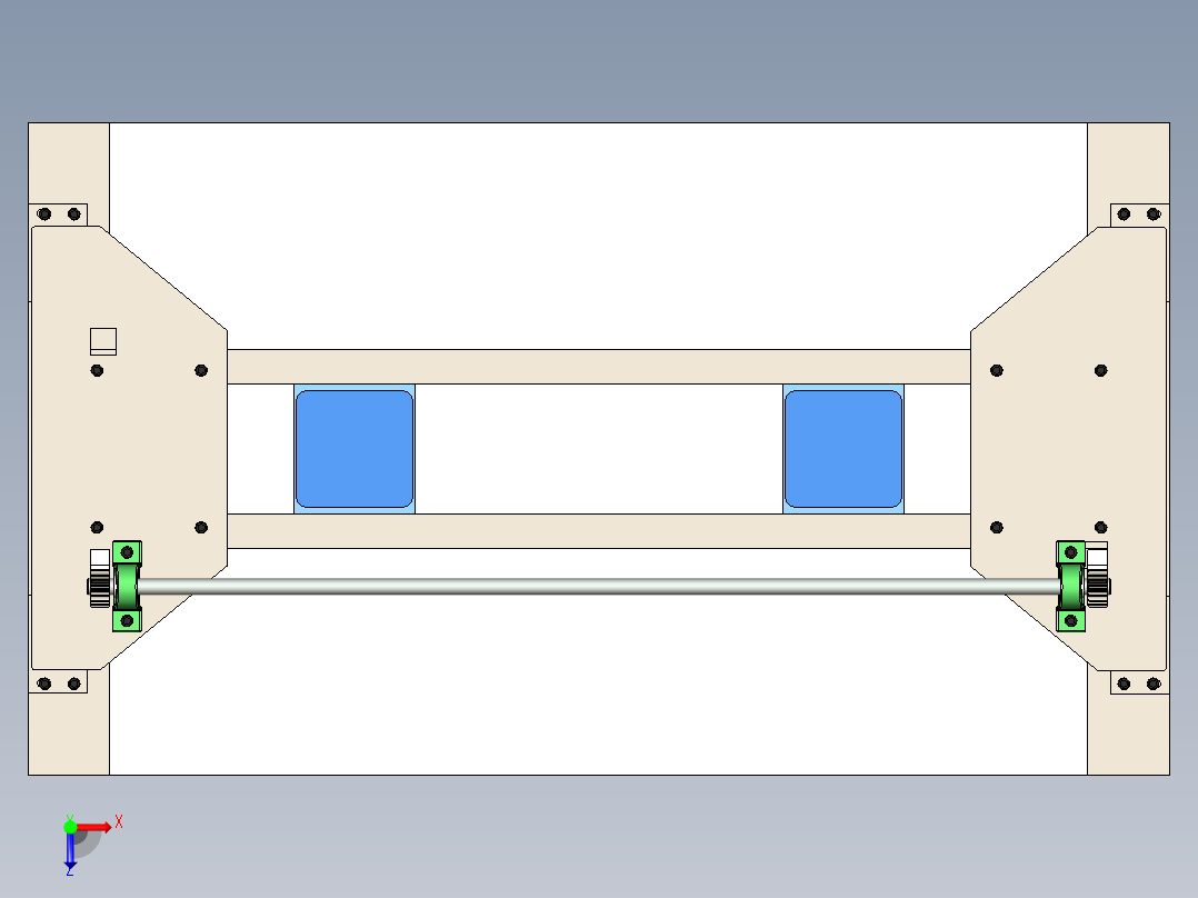 气压床SW俯视图