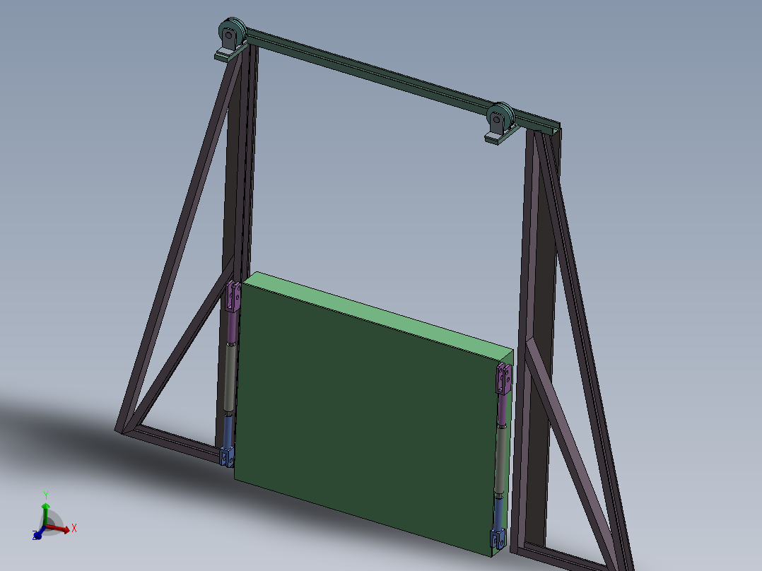 HZ-5720 建筑幕墙板材吊装架