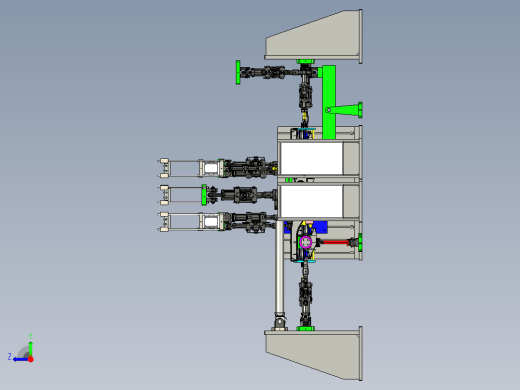 转向架构架强度试验辅助工作站1226754右视缩略图