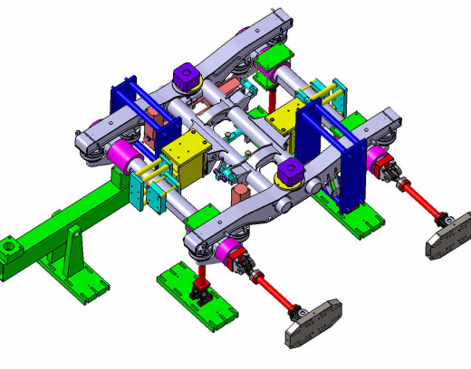 转向架构架强度试验辅助工作站1226754缩略图