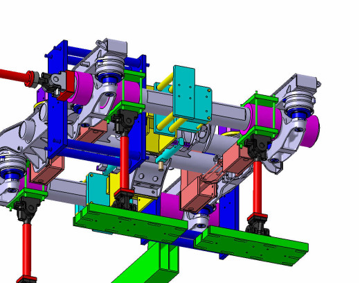 转向架构架强度试验辅助工作站1226754缩略图