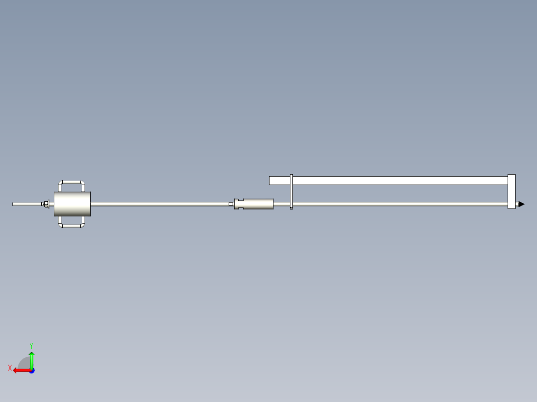 土壤压实度和硬质土测量工具soil-penetrometer-模型格式为 stp后视图