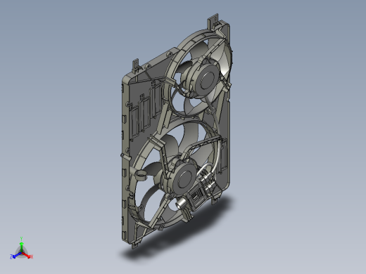 汽车散热风机总成