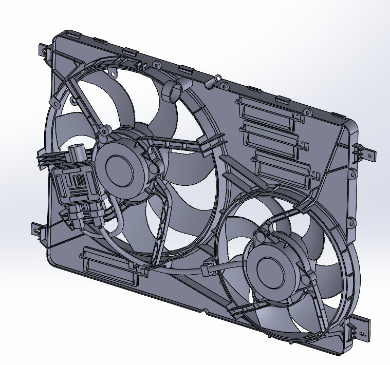 汽车散热风机总成
