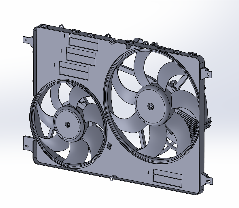 汽车散热风机总成