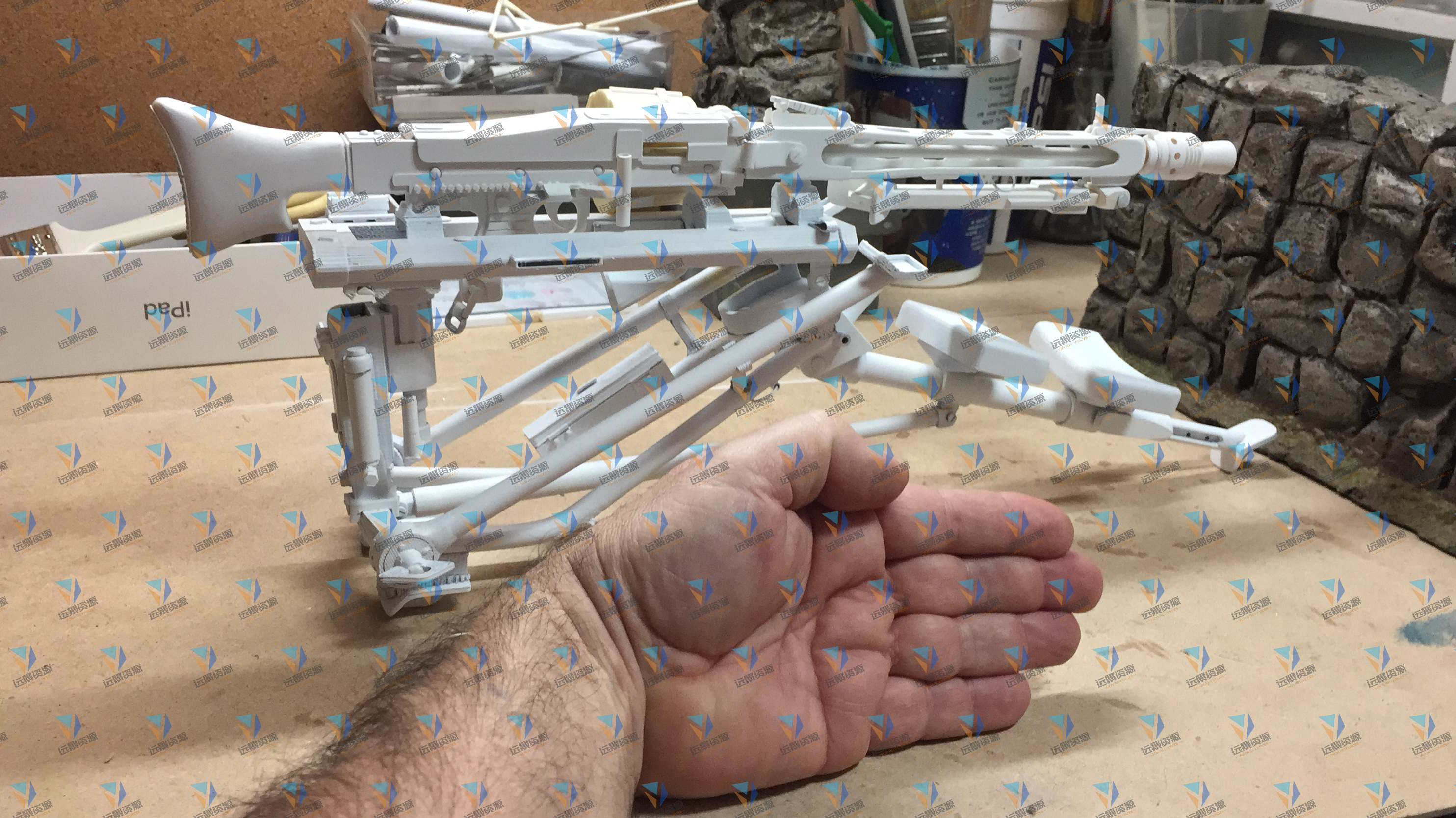 手枪左轮冲锋枪老式狙击步枪设计3D图纸mg-42-maschinengewehr-42 SW STP