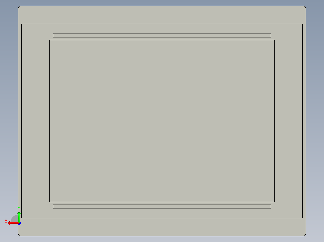 HLB方案用触摸屏15寸AA-BA232后视图