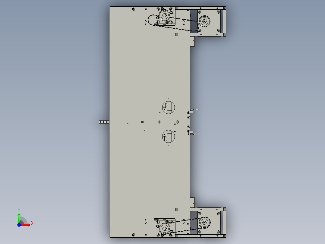 满料tray盘升降台-V20-V20前视图