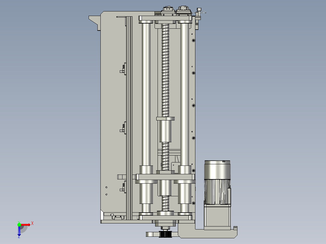 满料tray盘升降台-V20-V20俯视图
