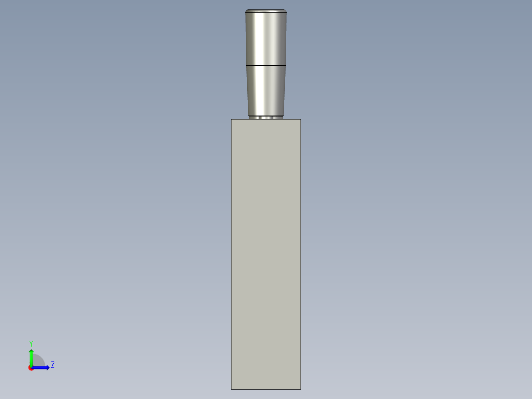 硬度探头-TQ-YD003左视图