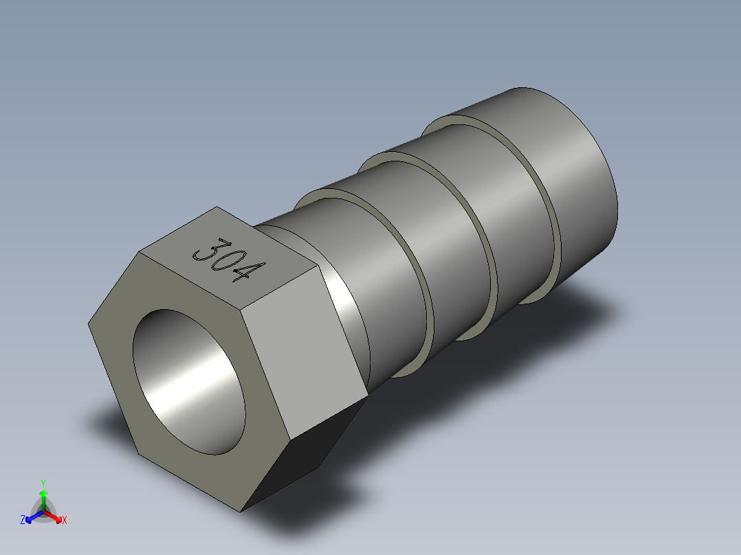 P127-3分切割宝塔端正等轴测图