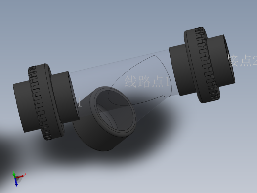 Y filter DN32 PN10 U-PVC