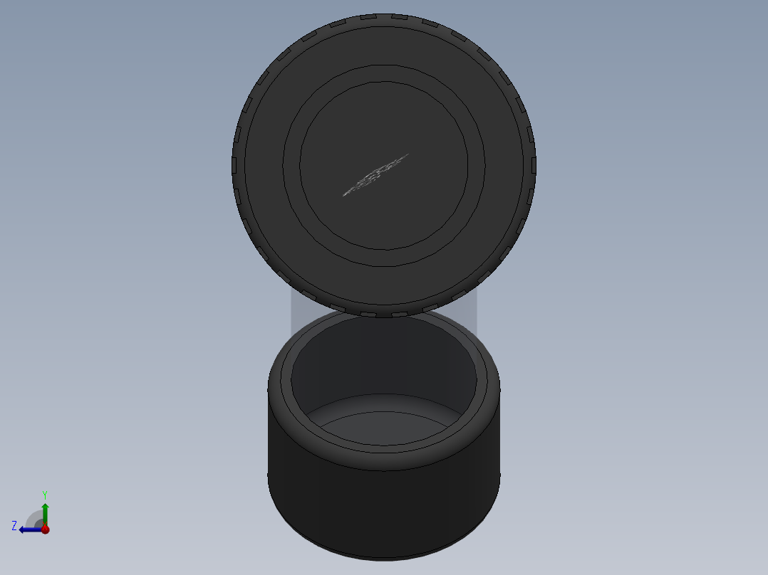 Y filter DN32 PN10 U-PVC右视图