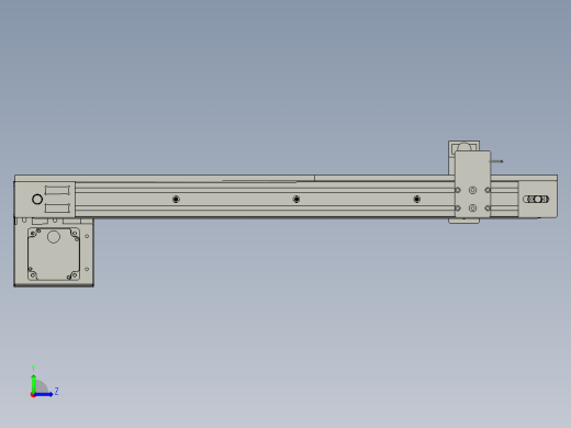 JX2101001-E1-进料流水线左视缩略图