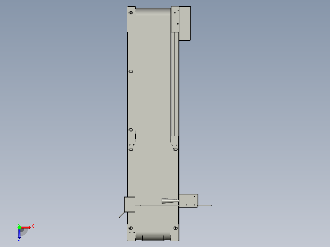 JX2101001-E1-进料流水线俯视图