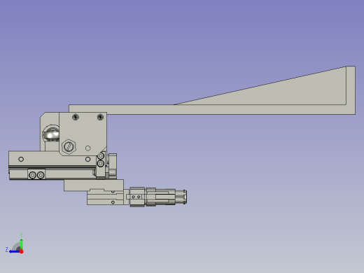 母端子外壳抓取组件(Y)右视缩略图