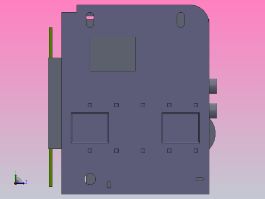 3WT804-840系列 3极抽屉式断路器[3WT1S04ETU35WT]左视缩略图