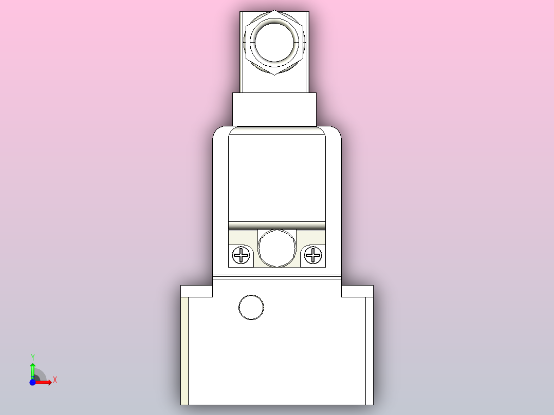 VQ7-8 5通先导式电磁阀(双电控)[VQ7-8-FHG-D-5NRA04]前视图