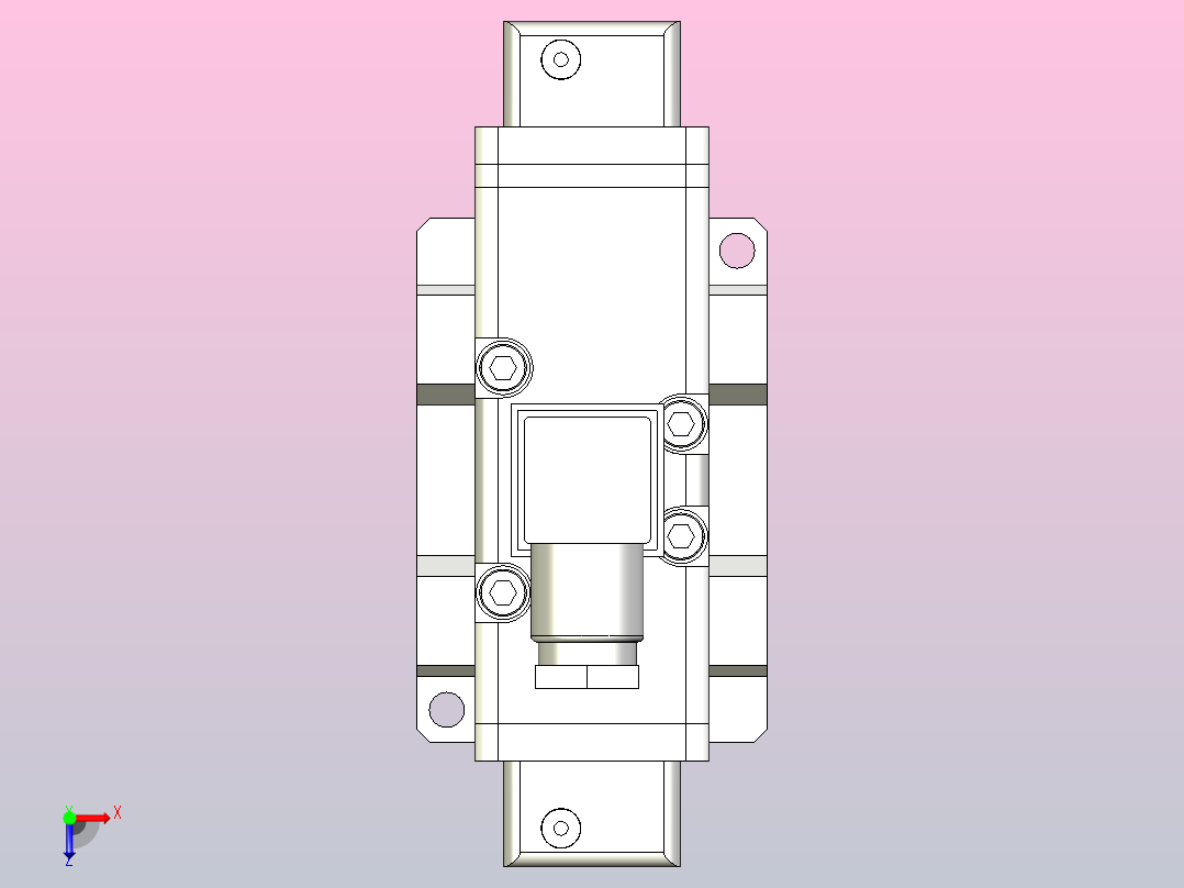 VQ7-8 5通先导式电磁阀(双电控)[VQ7-8-FHG-D-5NRA04]俯视图