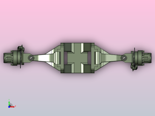 越野车悬架前视缩略图