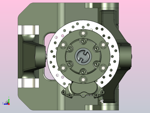 越野车悬架右视缩略图