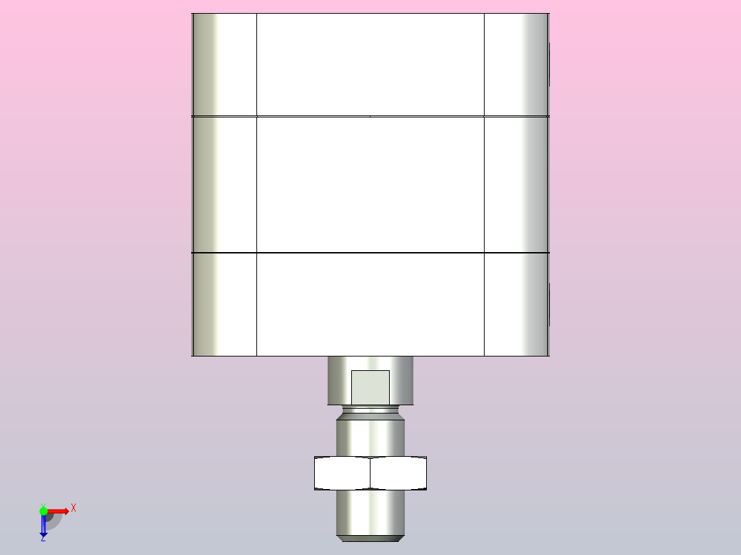 FESTO气缸CDC-25-1-A-P---_0_俯视图