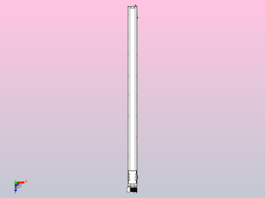 SCM14-2350-LU滚珠花健、支撑座、滚珠丝杠、交叉导轨、直线模组俯视缩略图