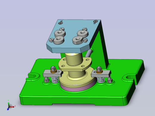 CA6140车床法兰盘831004加工工艺及钻4-φ9孔夹具设计【含三维solidworks】