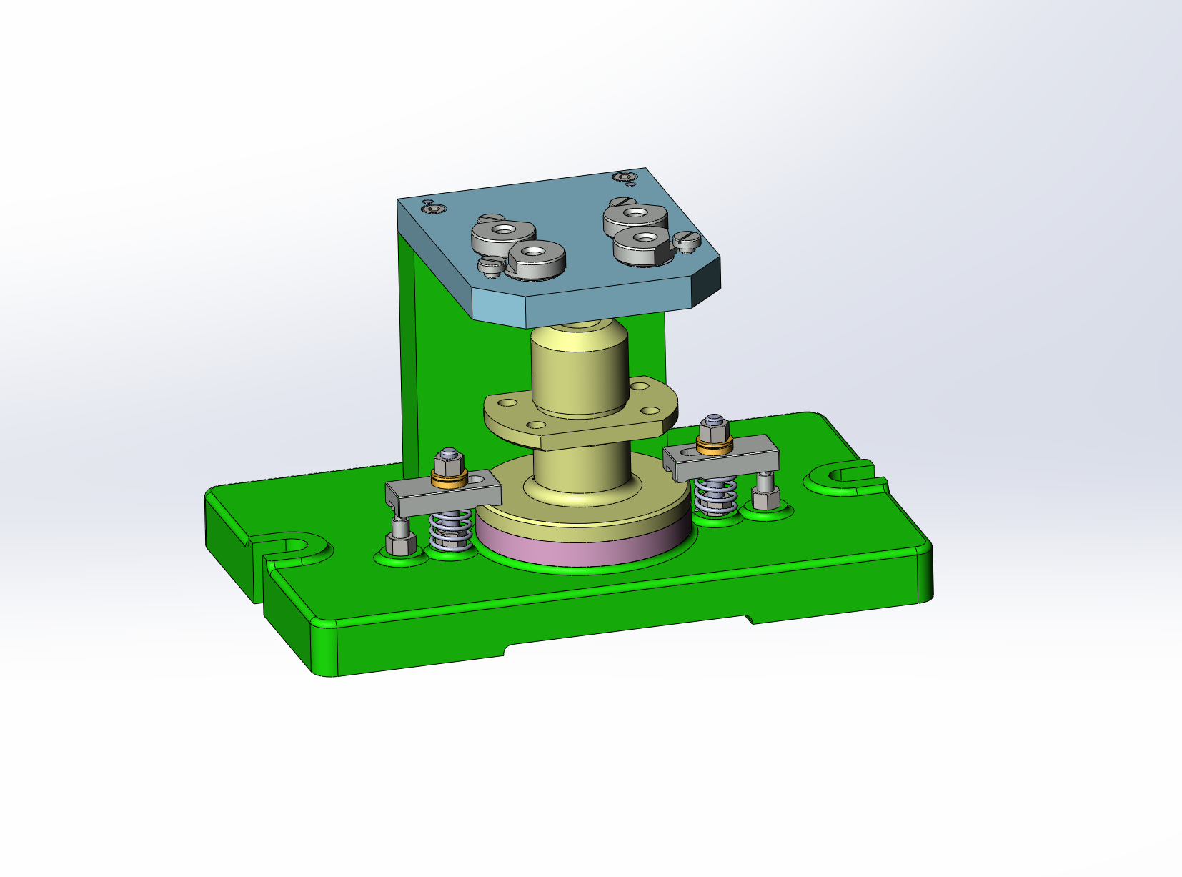 CA6140车床法兰盘831004加工工艺及钻4-φ9孔夹具设计【含三维solidworks】