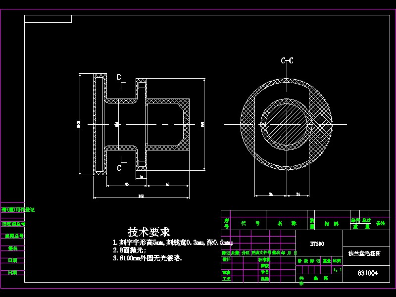CA6140车床法兰盘831004加工工艺及钻4-φ9孔夹具设计【含三维solidworks】