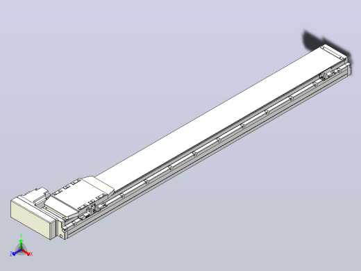 滚珠丝杠直线轴内置导轨TPA-GCR-120-1610C-L950-MR-M40-N3
