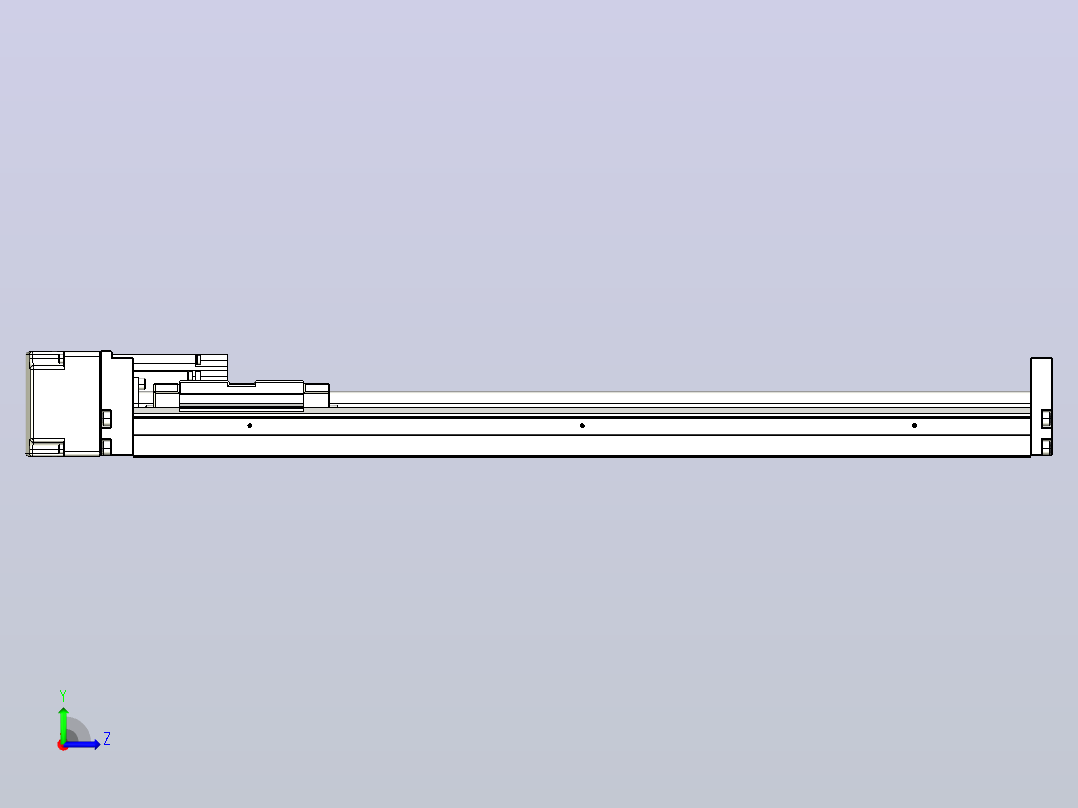 钢基模组TPA-KSR-8610C-540A1-MR-H0左视图