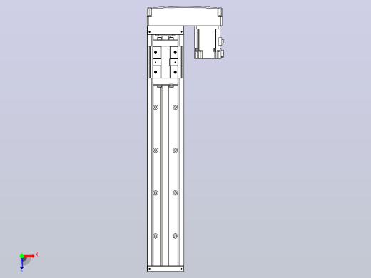 钢基模组TPA-KSR-8610C-540A1-MR-H0俯视缩略图