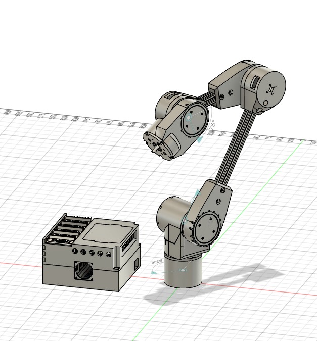 带Nema17的5轴臂机器人