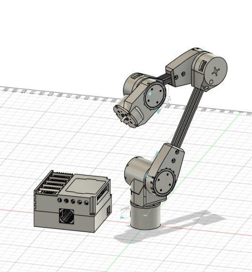带Nema17的5轴臂机器人缩略图