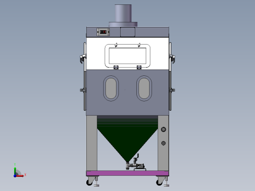 虹吸式喷砂机前视缩略图