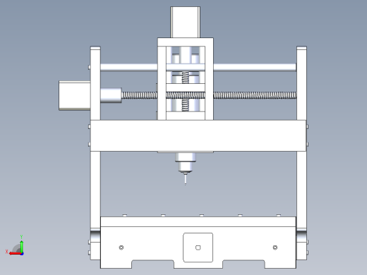 B2003111-CNC 雕刻机数控铣床后视缩略图