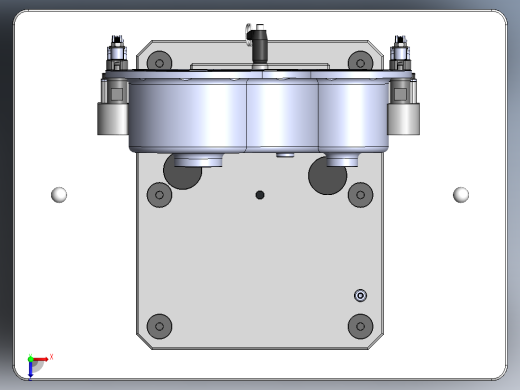 齿轮箱多自由度检测工装sw18俯视缩略图