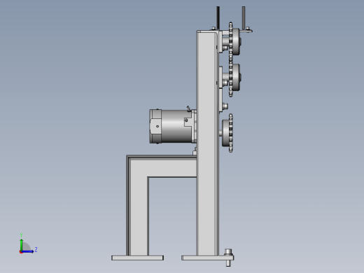 带自动张紧机构的传送左视缩略图