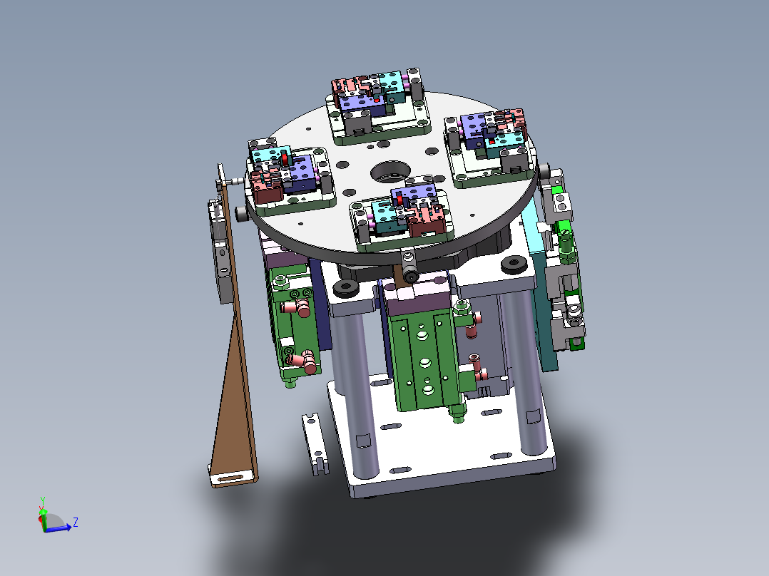 二次定位转盘模组sw16可编辑