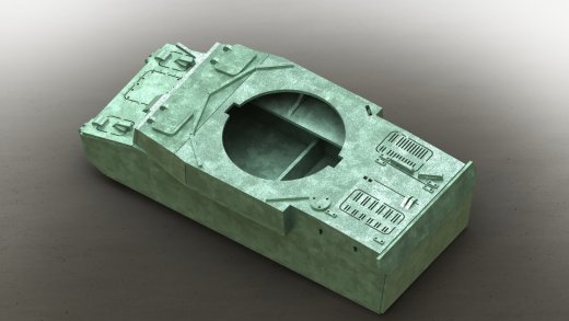 Panzerkampfwagen IV德军坦克模型3D图纸 Solidworks设计 附STEP缩略图