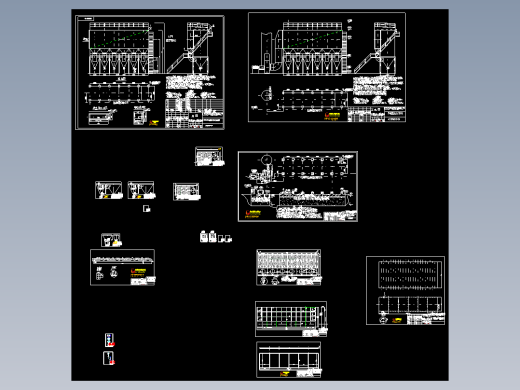 FSCM104X6低阻脉冲长布袋除尘器生产套图