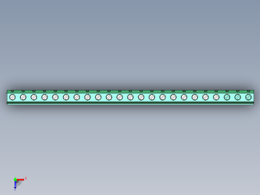 DEGSON DG128 系列 5.07.5mm 接线端子-DG128-7.5-23P-14-00AH俯视缩略图