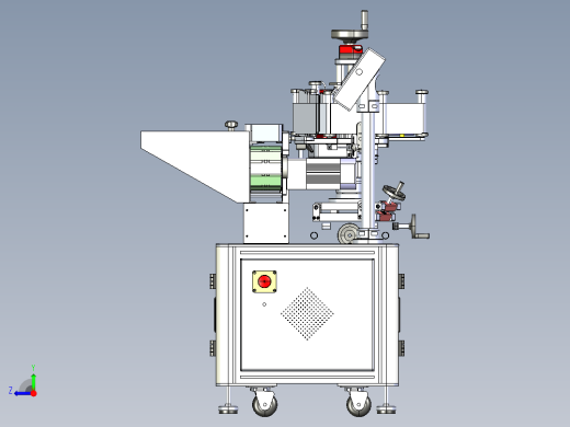 自动平面贴标机右视缩略图