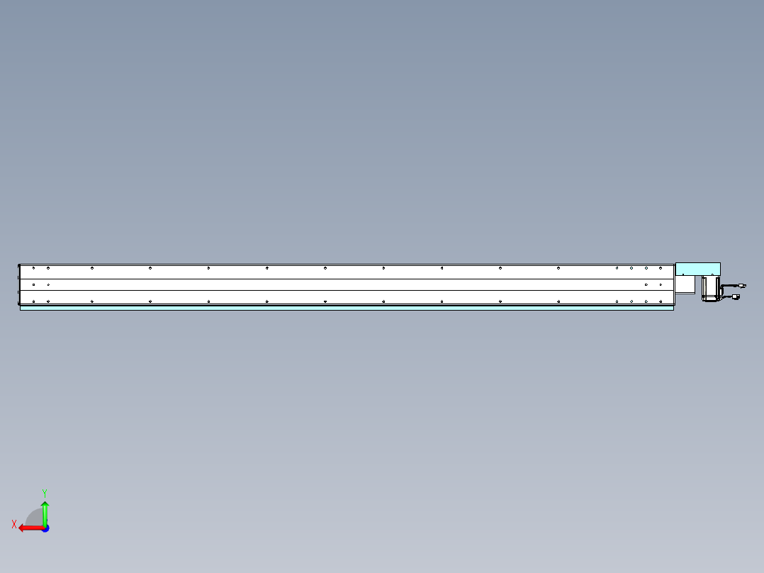 威洛博VBF同步带传动一般环境VBF14-L45-S1950-BR-ZP40-C3后视图