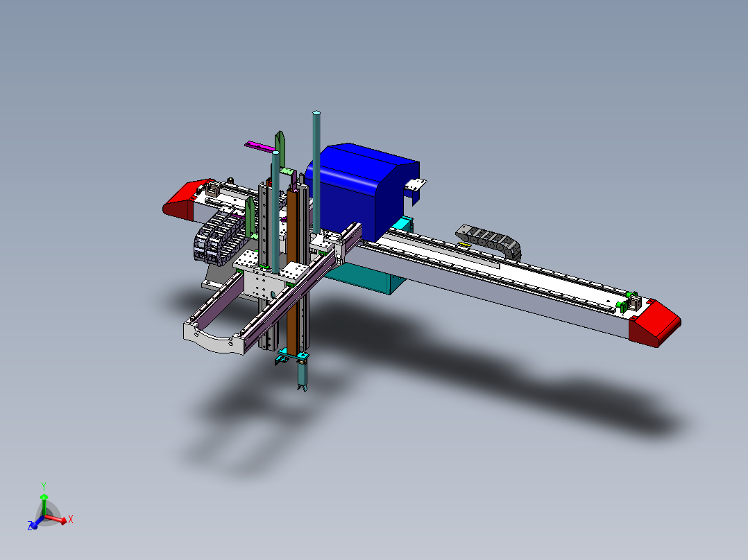 850框架式双截式机械手