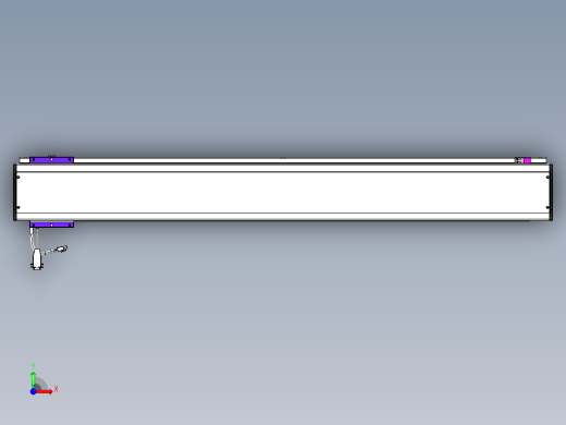 威洛博VL系列直线电机模组-VL14S1-S1150前视缩略图